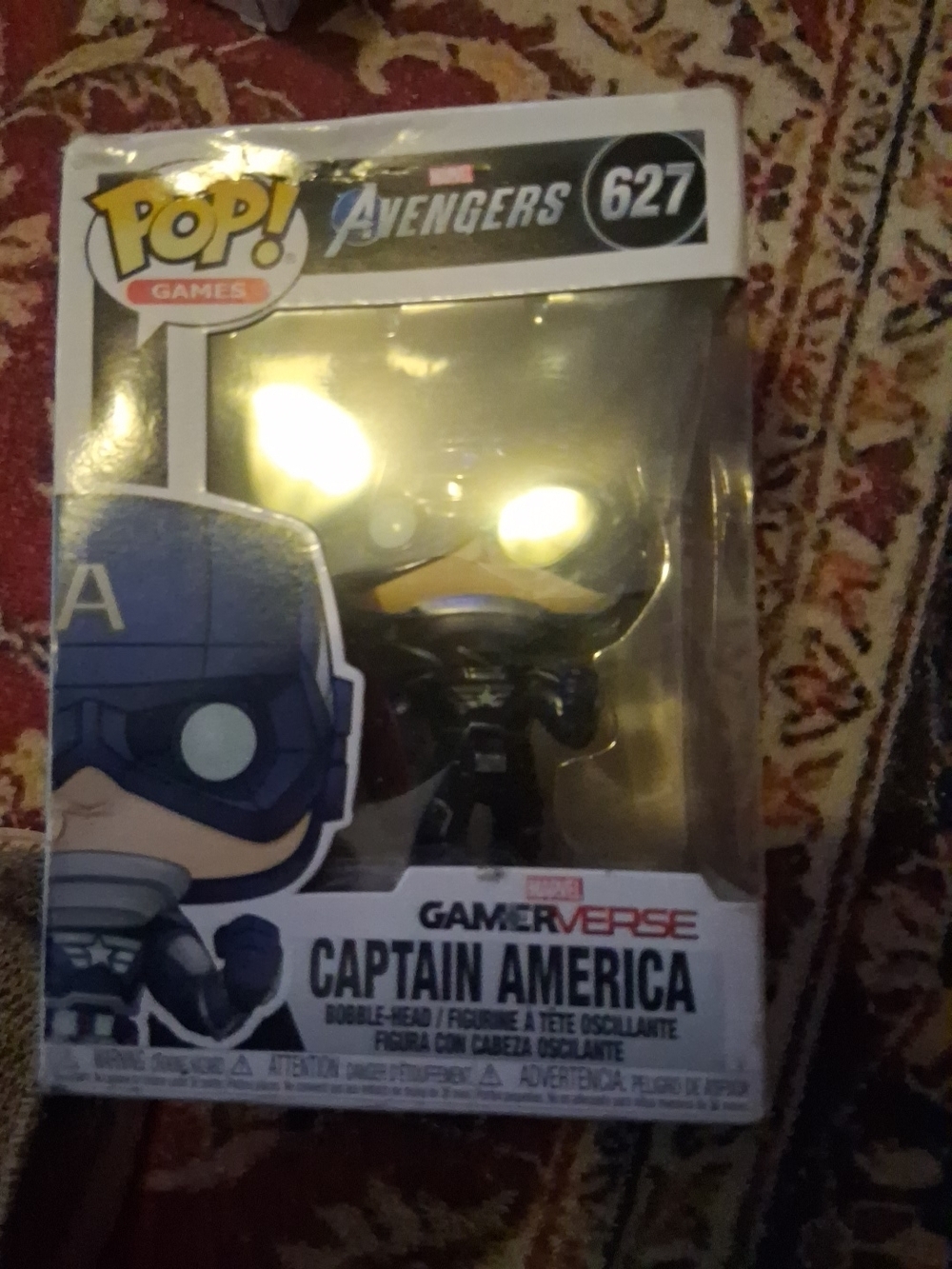 Funko Pop! Gamerverse Captain America - Black and Blue